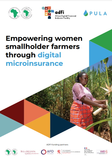 Empowering women smallholder farmers through digital microinsurance