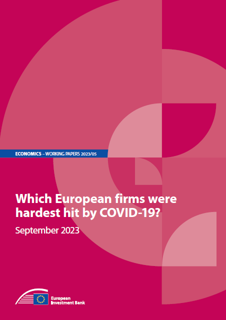 Which European firms were hardest hit by COVID-19?